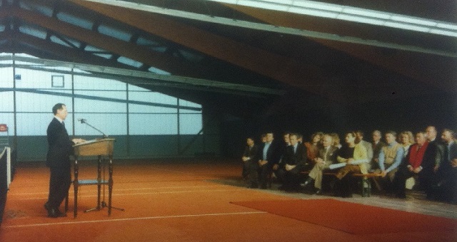 Rede-Halleneröffnung